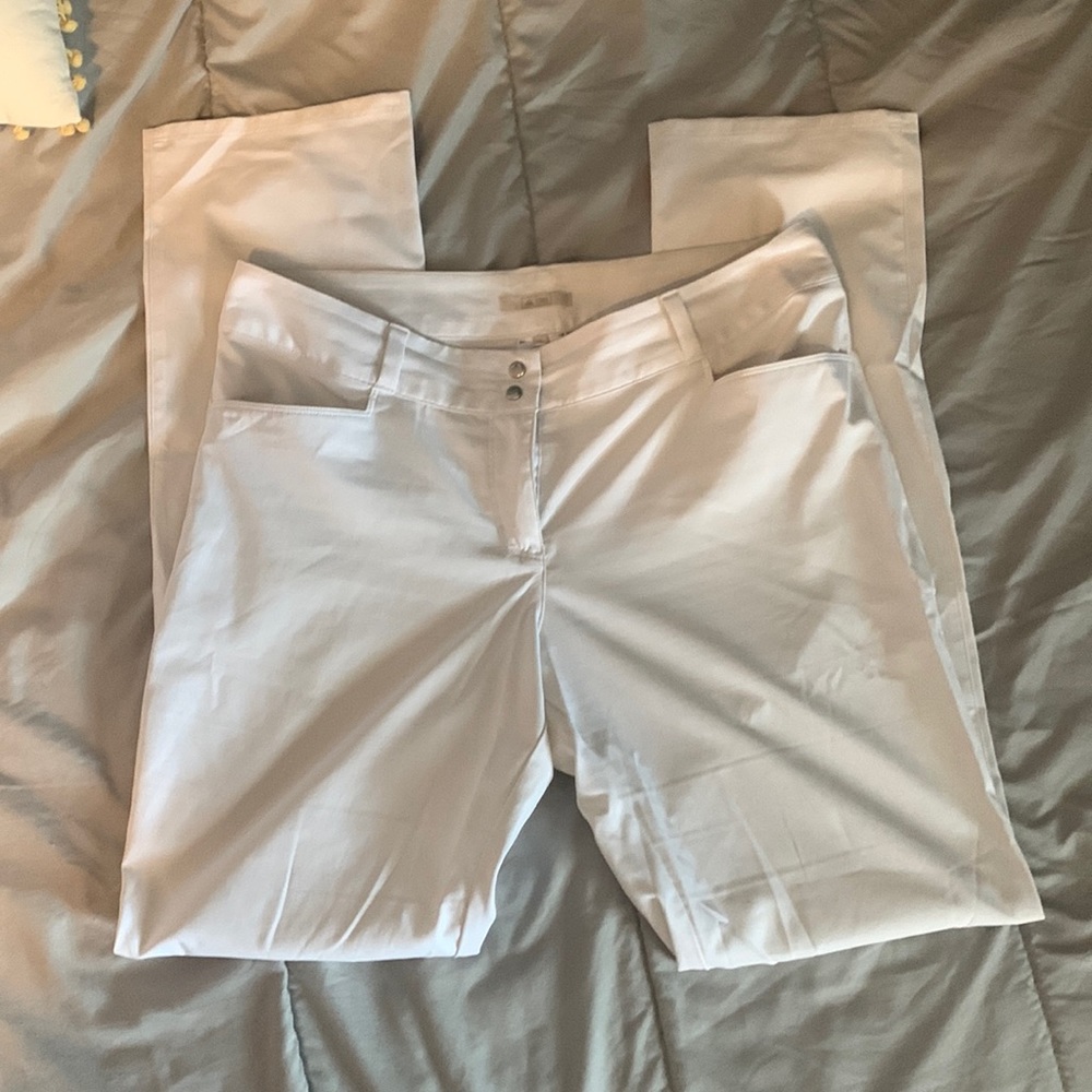 White Golf Pants